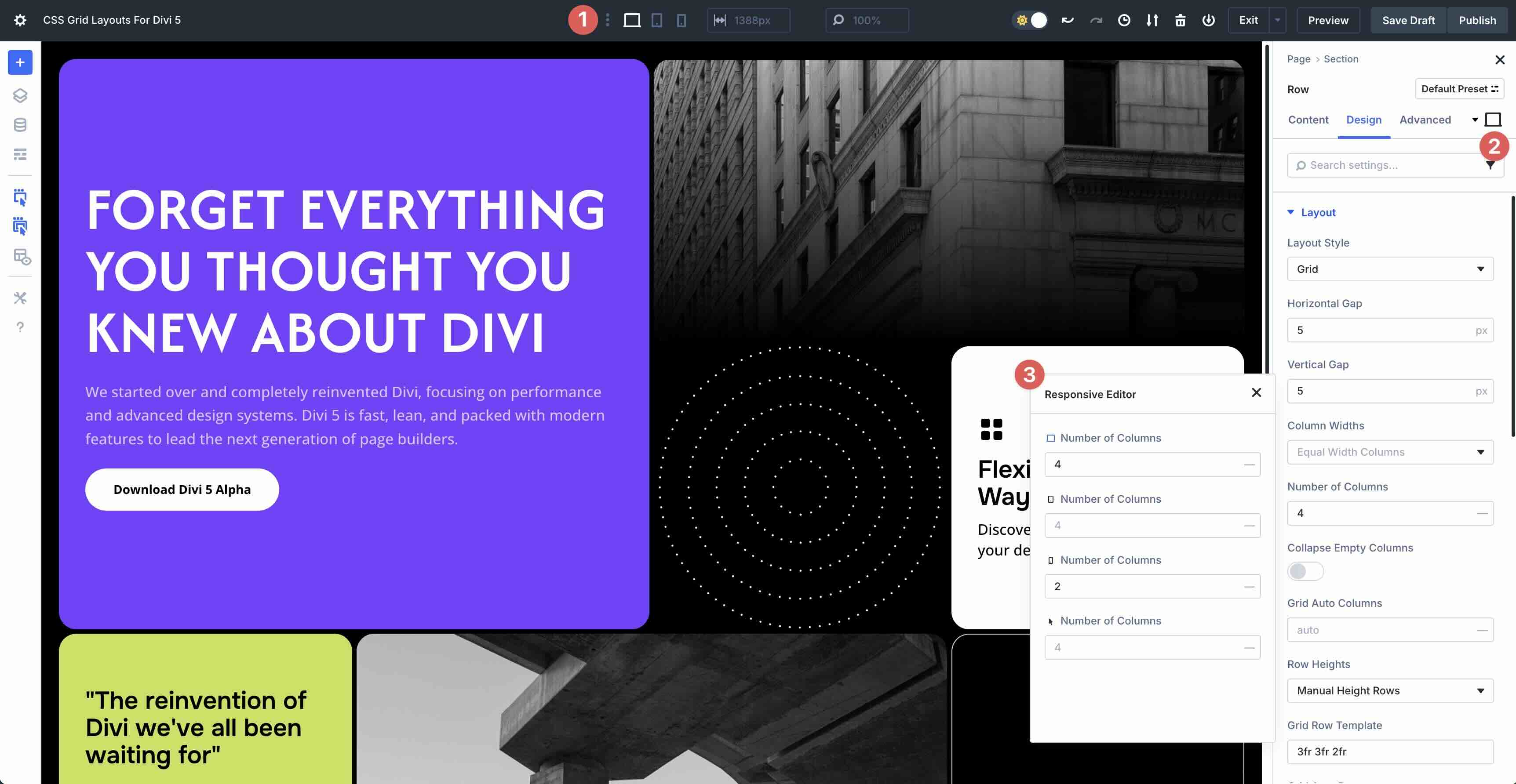 CSS Grid Layouts For Divi 5